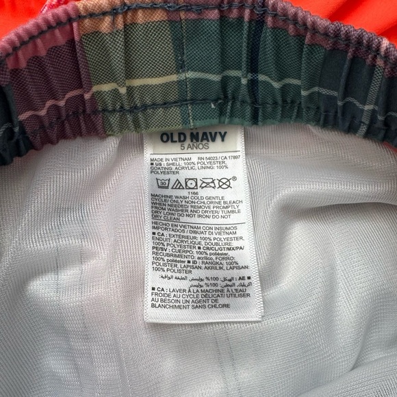 Old Navy Boys Swim Shorts - 5T - Picture 3 of 4